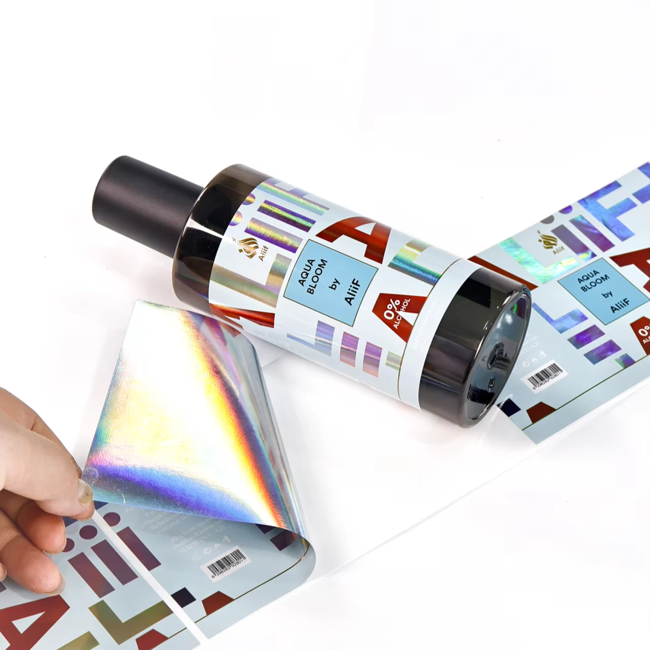 Custom Holographic Laser Label – обзор и цена Sticker Label Roll