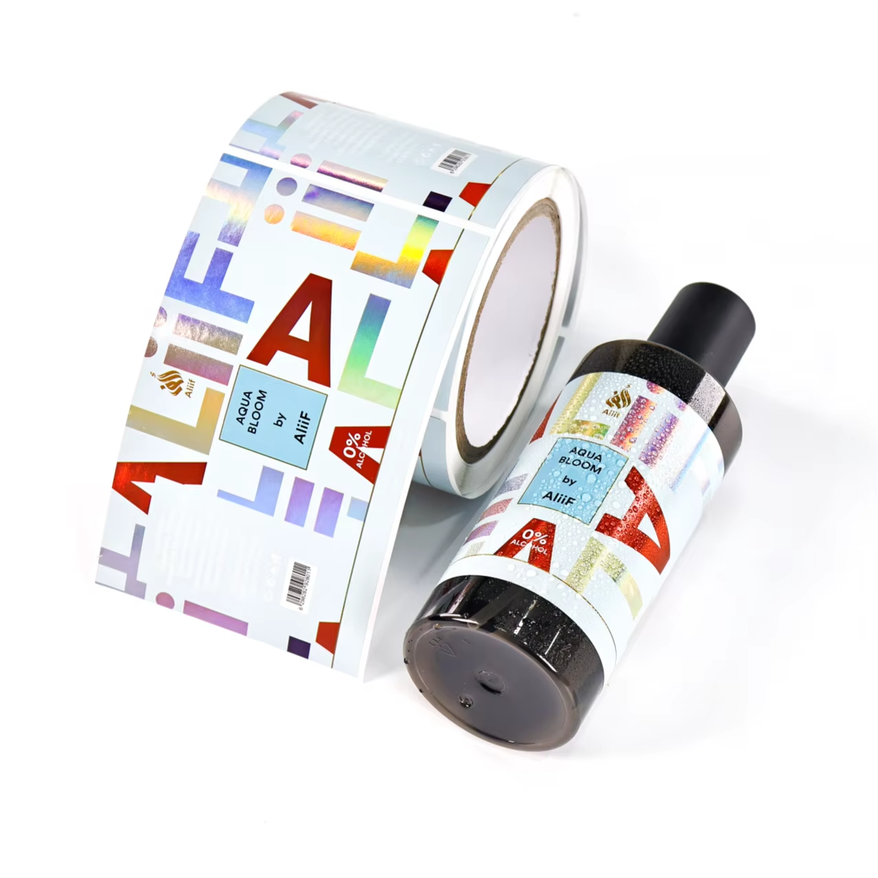Custom Holographic Laser Label – обзор и цена Sticker Label Roll