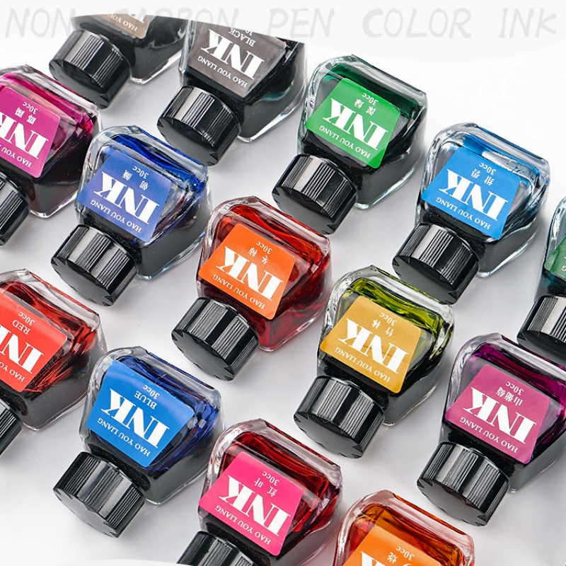 30cc Drawink Ink 16 Colours In – обзор и цена Fountain Pen Ink