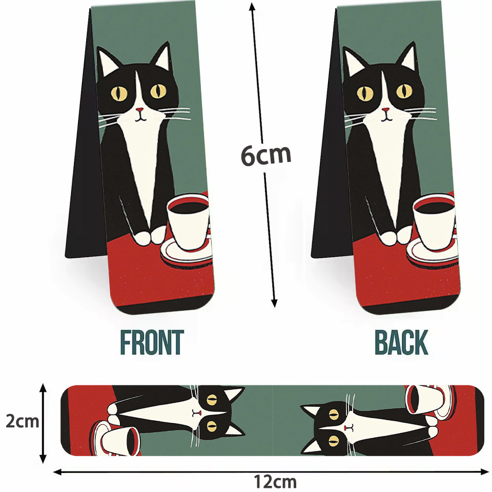 5Pcs/Set Cute Cat Magnetic Boo – обзор и цена Bookmark Magnetic Clip