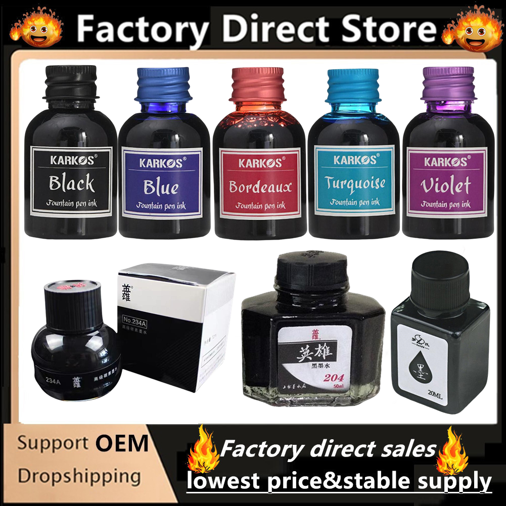1 Bottle YingXiong Black Color – обзор и цена Calligraphy Ink Bottle