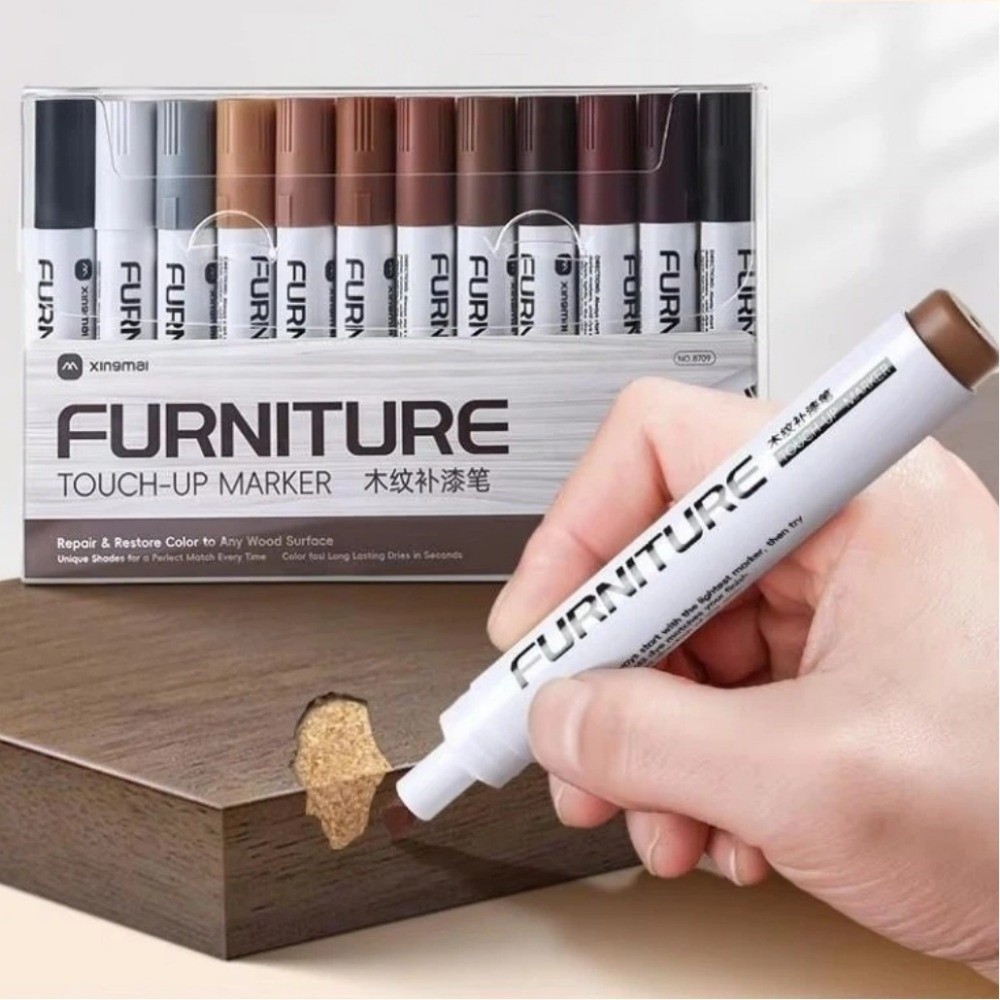12pcs/set Waterproof Wood Furn – обзор и цена Whiteboard Marker Set
