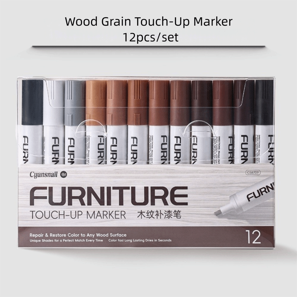 12pcs/set Waterproof Wood Furn – обзор и цена Whiteboard Marker Set