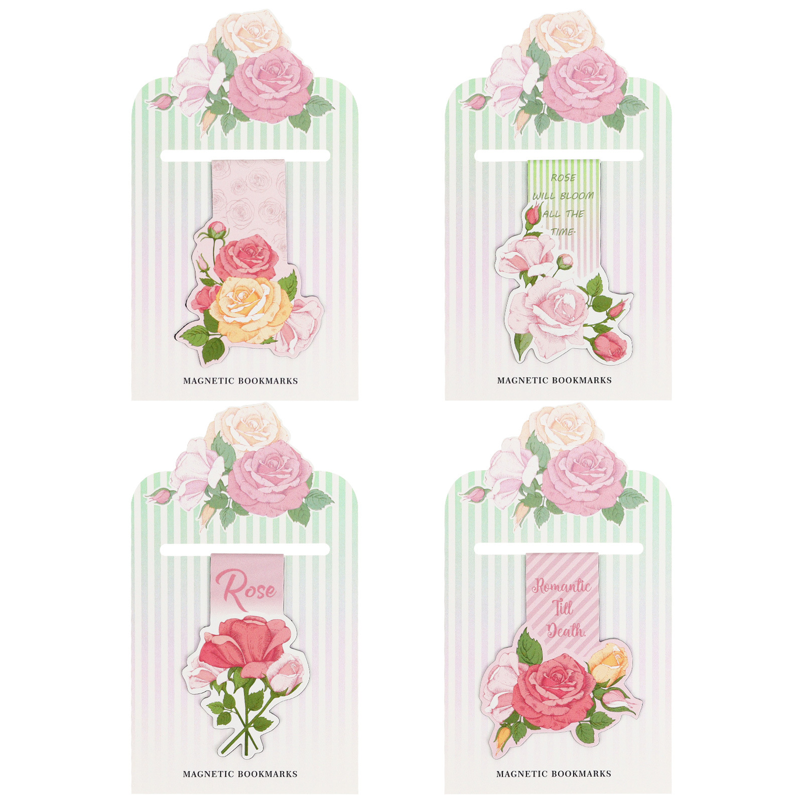 Pink Rose Blossom Alien Magnet – обзор и цена Bookmark Magnetic Clip