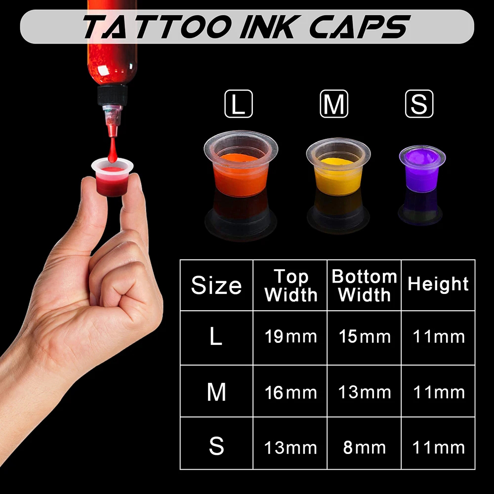 300/100pcs Disposable Tattoo I – обзор и цена Calligraphy Ink Bottle