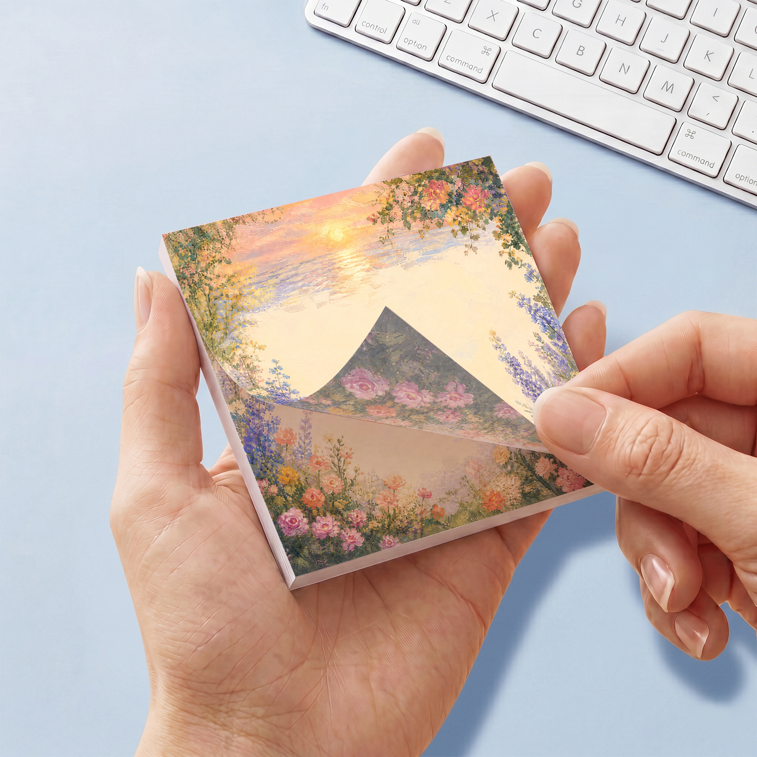 4pcs Impressionist Floral Stic – обзор и цена Total Stationery & Office Supply
