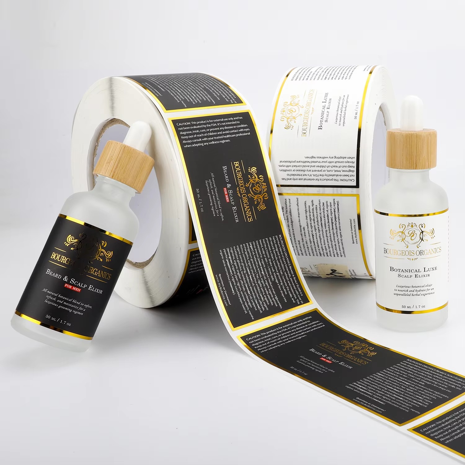 Custom Waterproof | White Viny – обзор и цена Sticker Label Roll