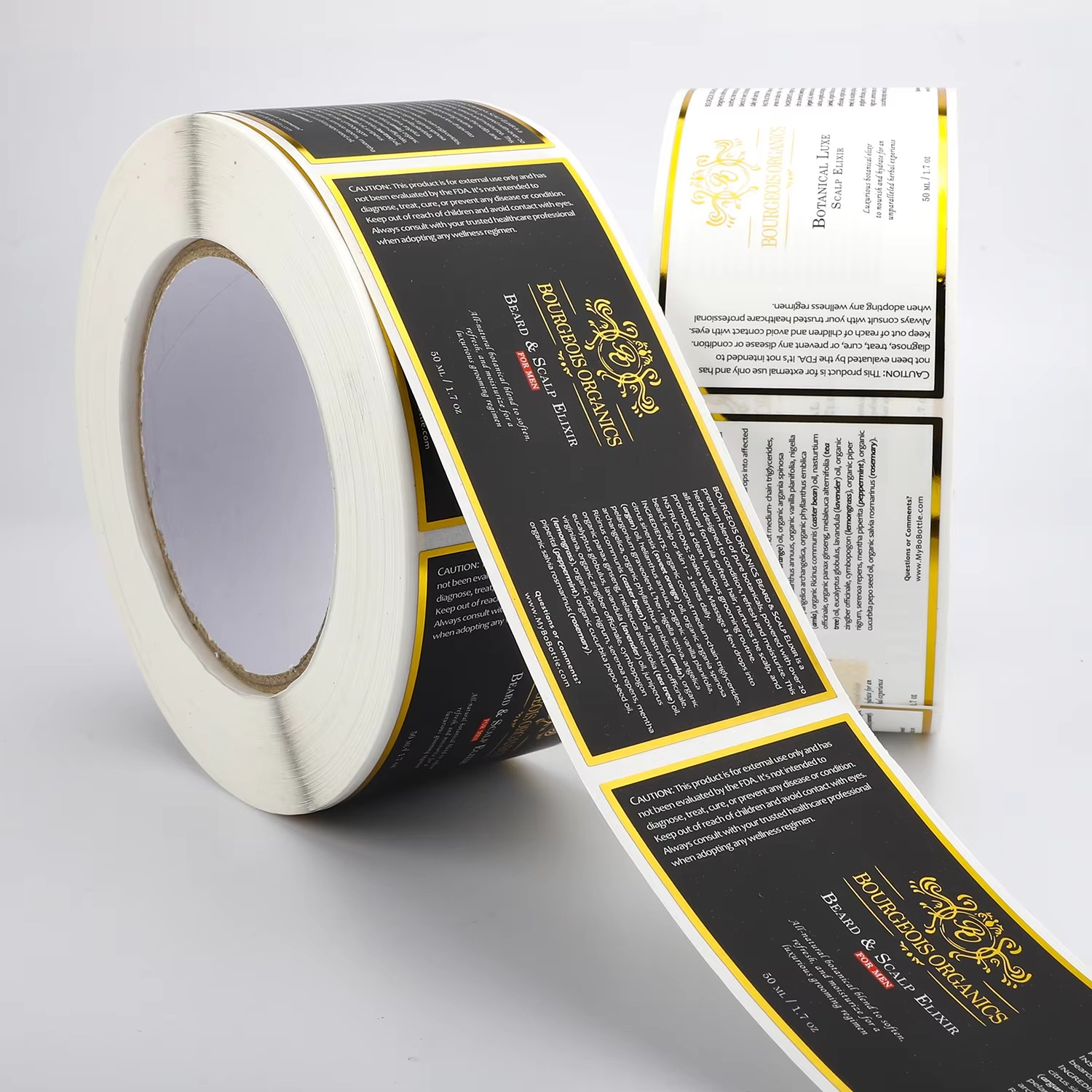 Custom Waterproof | White Viny – обзор и цена Sticker Label Roll