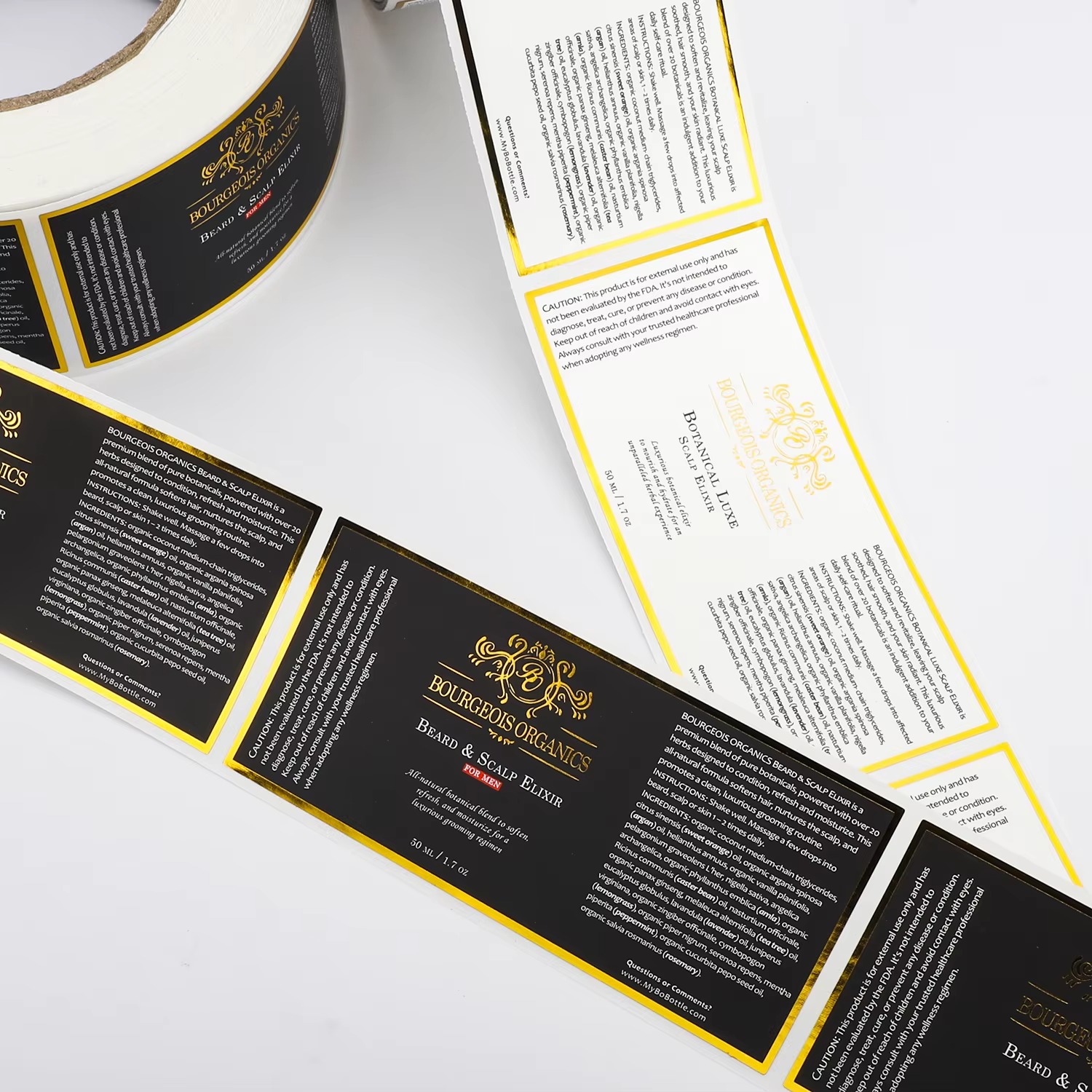 Custom Waterproof | White Viny – обзор и цена Sticker Label Roll