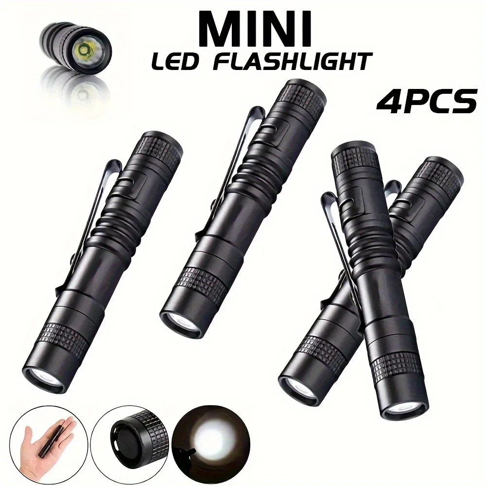 1-4PCS Mini Portable LED Pen L – обзор и цена Stationery Supply