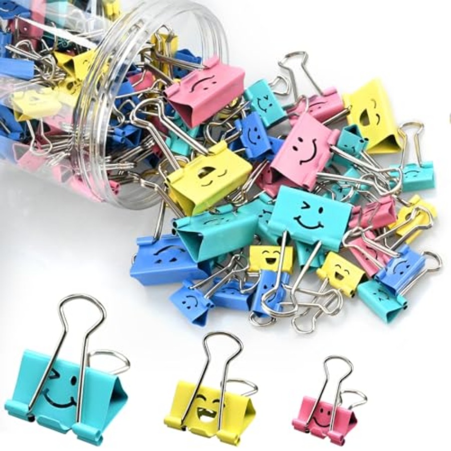 100 Pack Binder Clips Paper Cl – обзор и цена Binder Clip Assorted