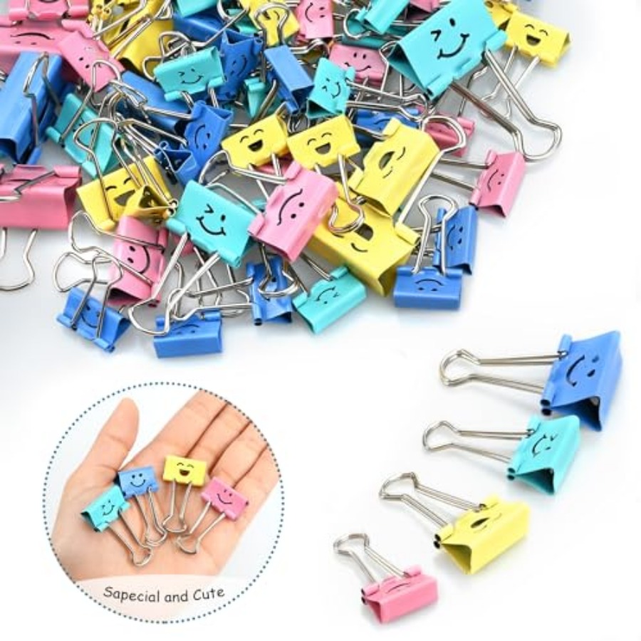 100 Pack Binder Clips Paper Cl – обзор и цена Binder Clip Assorted