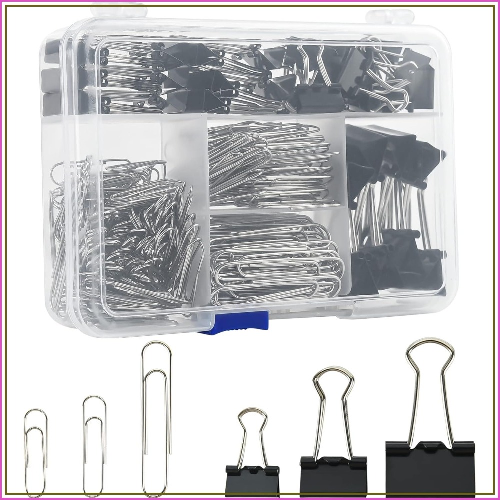 340pcs Binder Clips & Paper Cl – обзор и цена Binder Clip Assorted