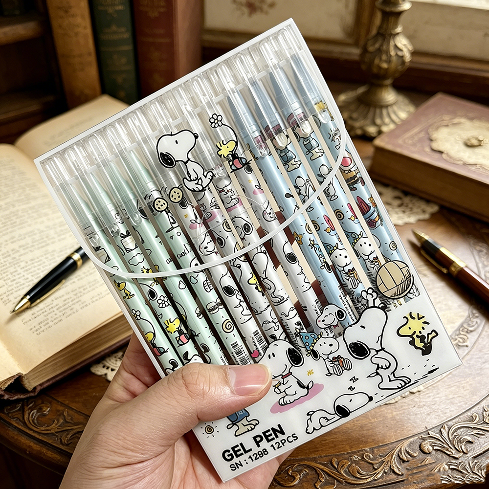 12pcs Snoopy Premium Erasable  – обзор и цена Stationery Supply