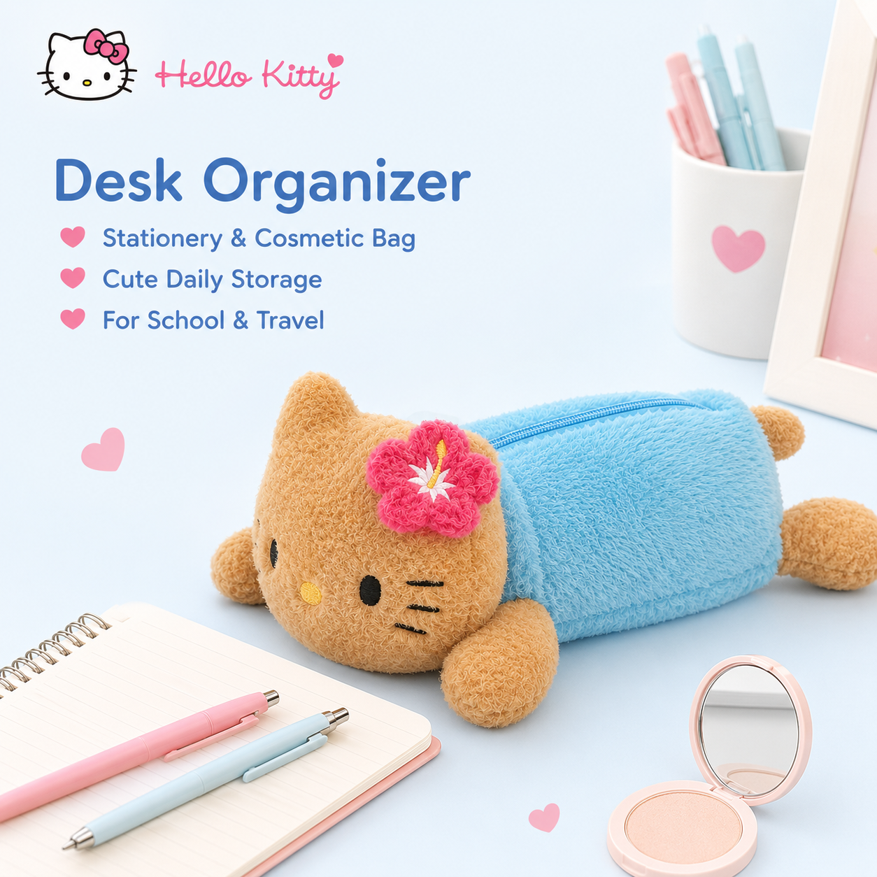 Sanrio Hawaiian Cute Tan Hello – обзор и цена Tan Stationery & Office Supply