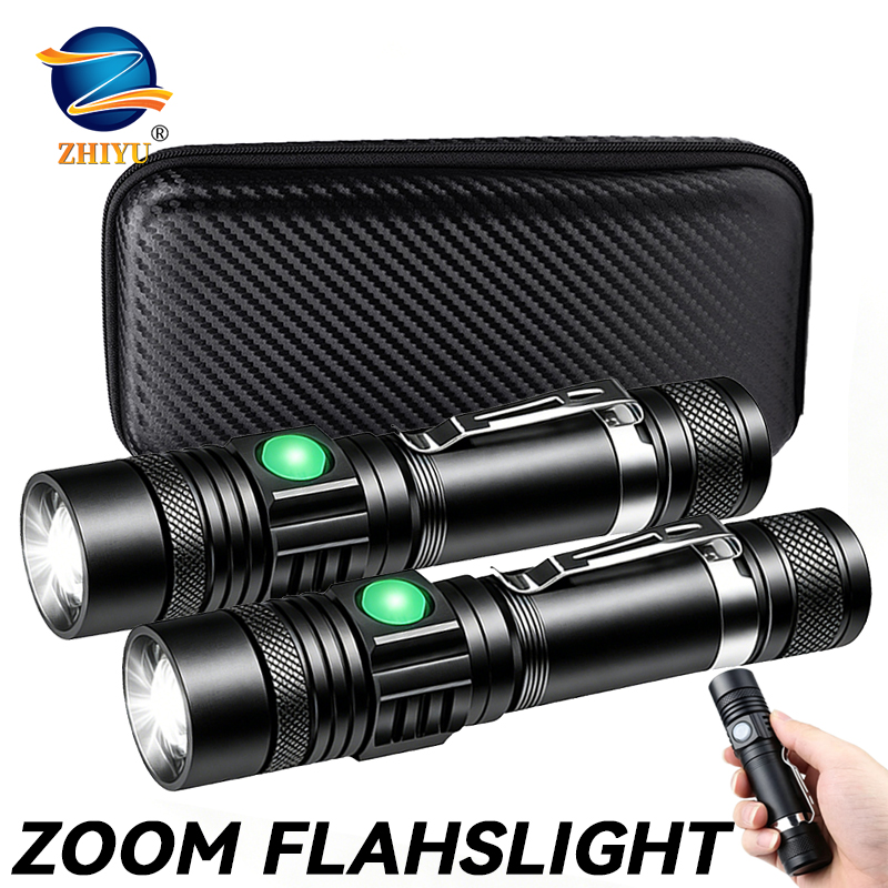 T6 LED Rechargeable Flashlight – обзор и цена Stationery Supply