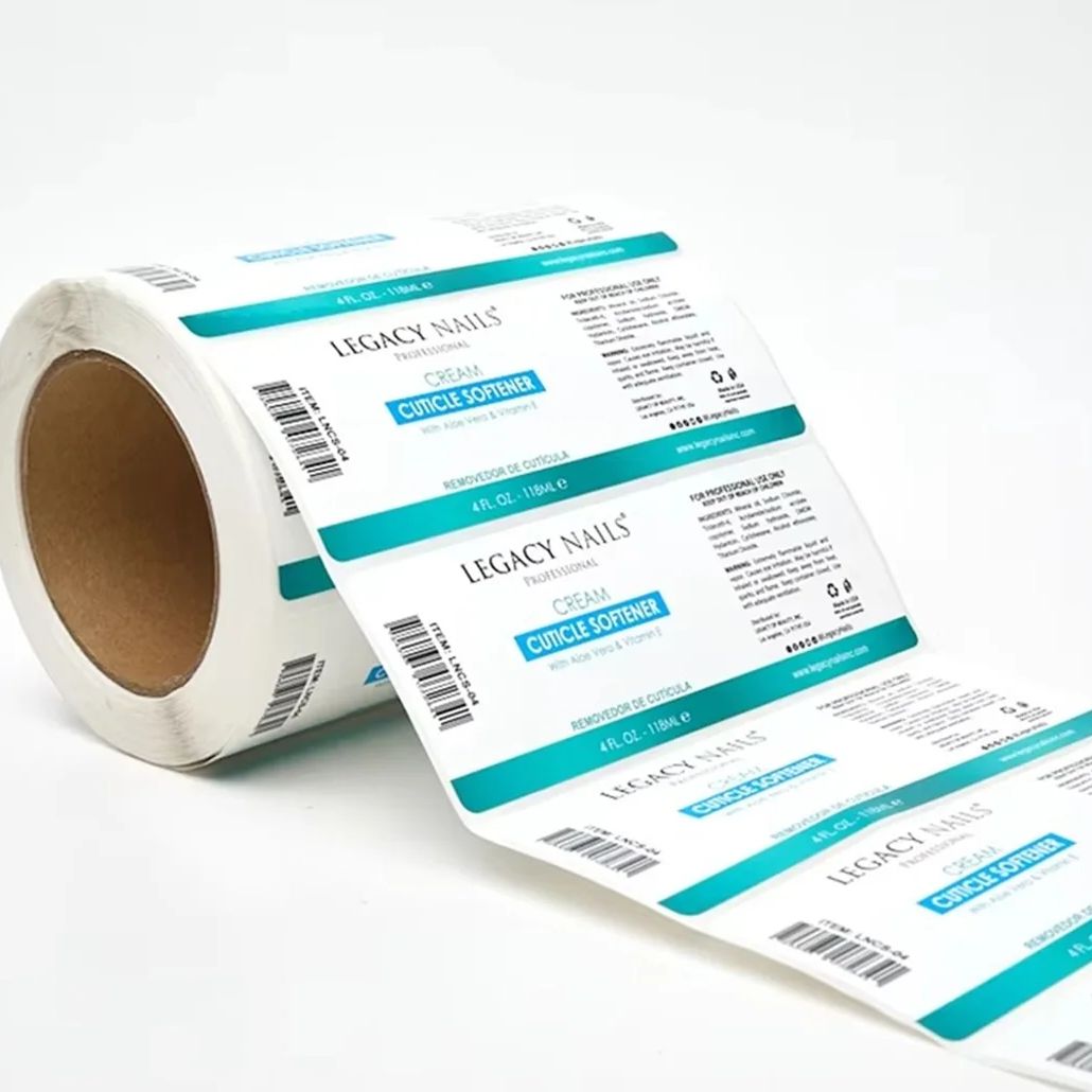 Custom Waterproof Vinyl Label  – обзор и цена Sticker Label Roll