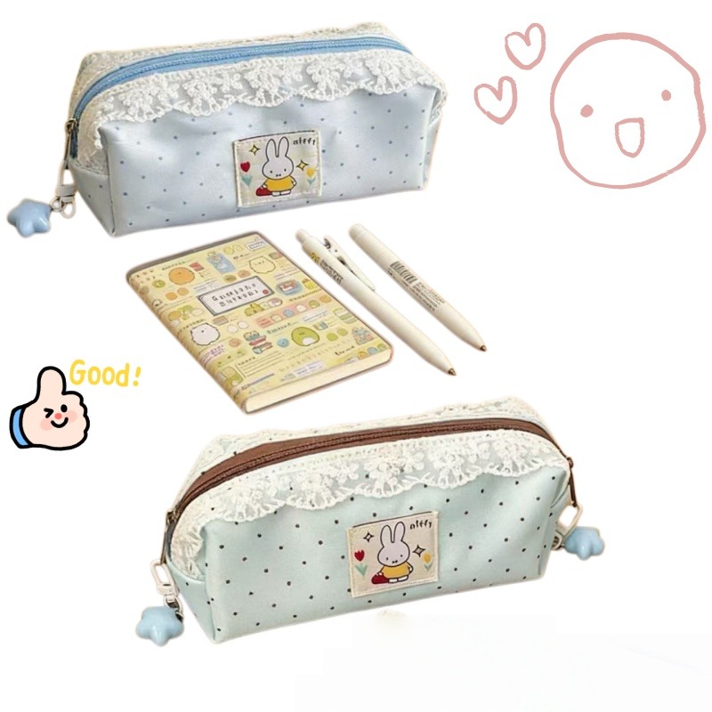 Minimalist Miffy Polka Dot Pen – обзор и цена Pencil Case Large
