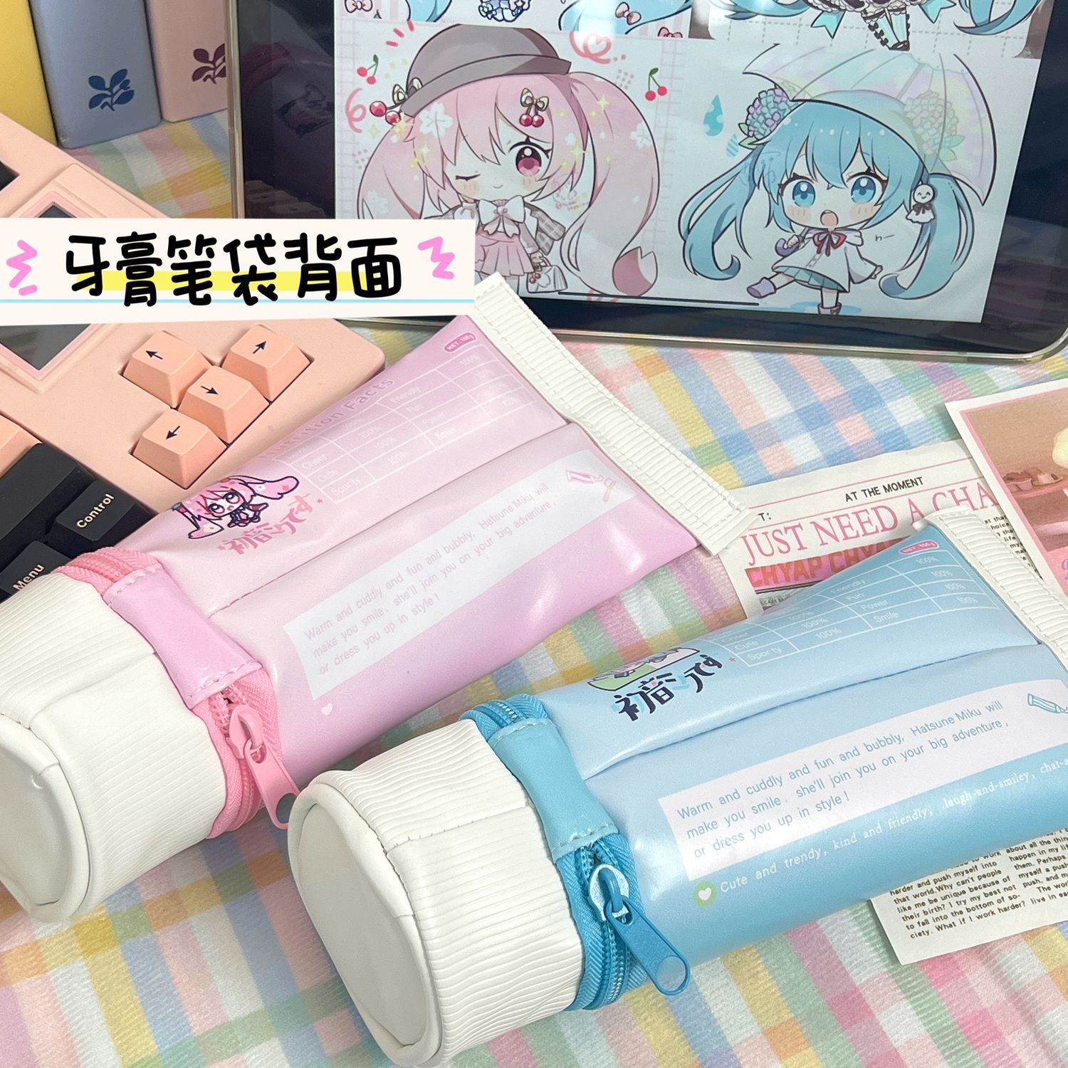 Hatsune Miku Simulation Toothp – обзор и цена Pencil Case Large