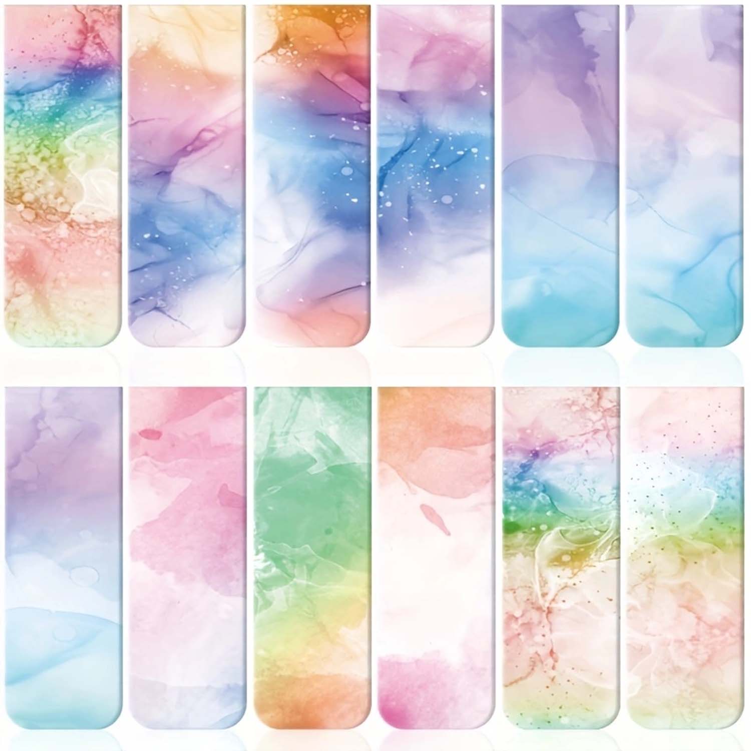 12 pcs Artistic Ink Illustrati – обзор и цена Bookmark Magnetic Clip