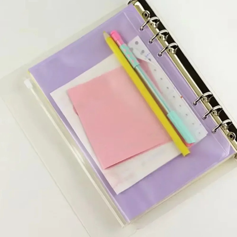 10Pcs Transparent PVC Zipper B – обзор и цена Portfolio Folder Zip