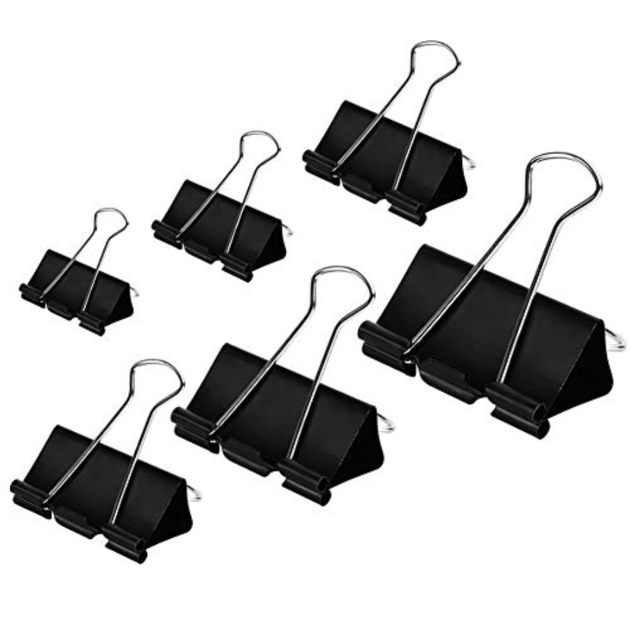 Binder Clips Paper Clamps Asso – обзор и цена Binder Clip Assorted