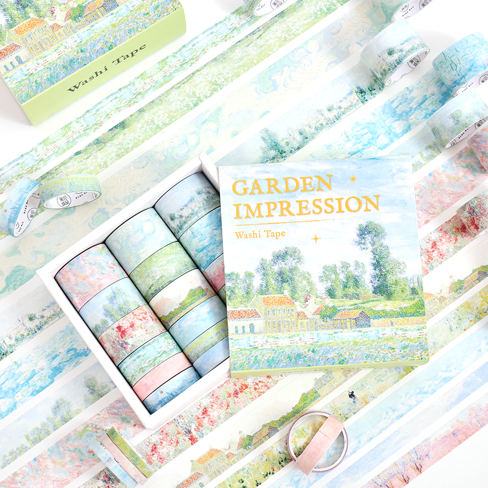20 Rolls Vintage Garden Washi  – обзор и цена Stationery Supply