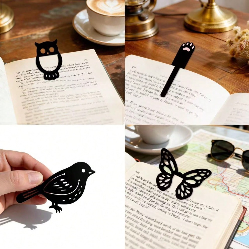 Creative Cartoon Acrylic Bookm – обзор и цена Bookmark Magnetic Clip