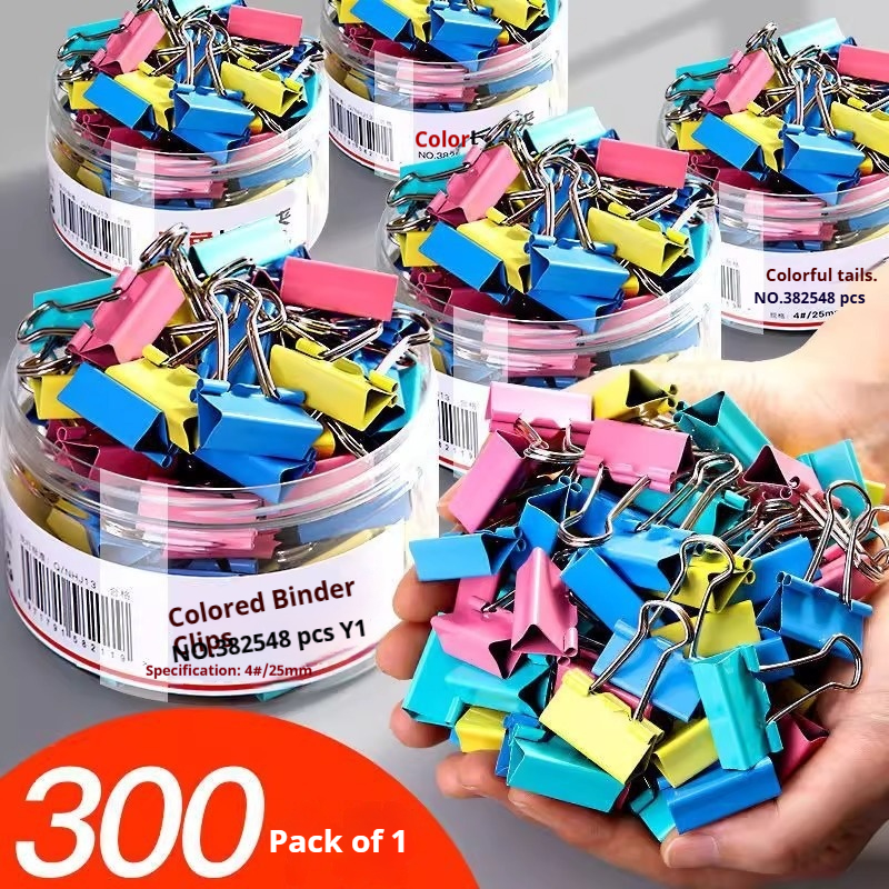 Colored Binder Clips Mixed Col – обзор и цена Binder Clip Assorted